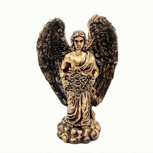Copper‎ Archangel Metatron  Statue Angel Figurine Decor Spiritual accents